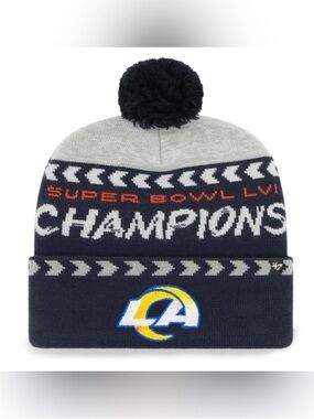 Los Angeles Rams  Pom Knit Hat